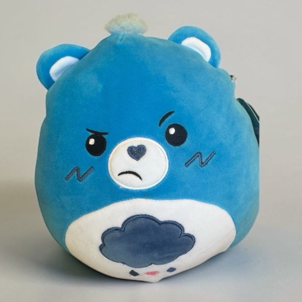 Squishmallows 8" Care Bears Grumpy Bear‎
